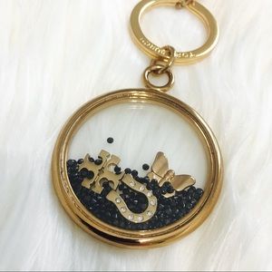 Tory Burch Accessories - {Tory Burch} Sylbie Glitter Key Fob Tory Burch Accessories - {Tory Burch} Sylbie Glitter Key Fob